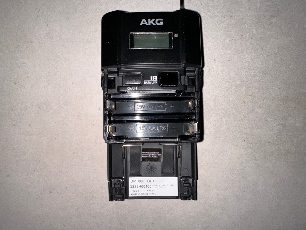 AKG DPT800 Digital Transmitter / Bodypack - Microphone Mic
