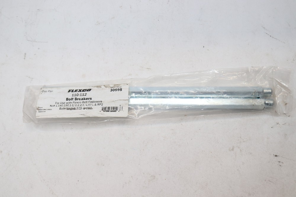 Flexco Bolt Solid Plate Straight Bolt Breaker 110-112