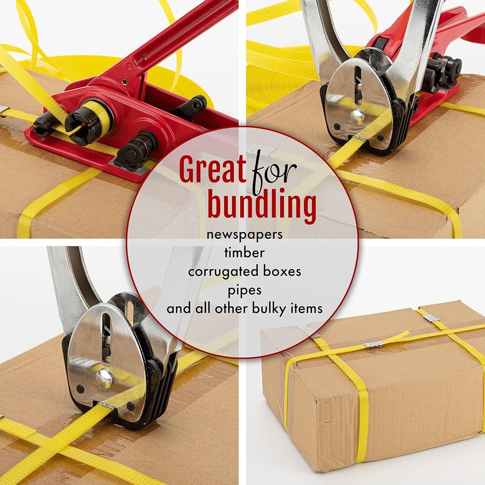 Open Seals for 1/2" Strap Width Strapping，Sturdy Strapping Metal 100pcs seals