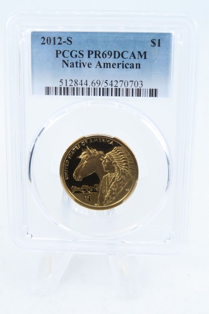2012-S PCGS PR69DCAM Native American Dollar Proof