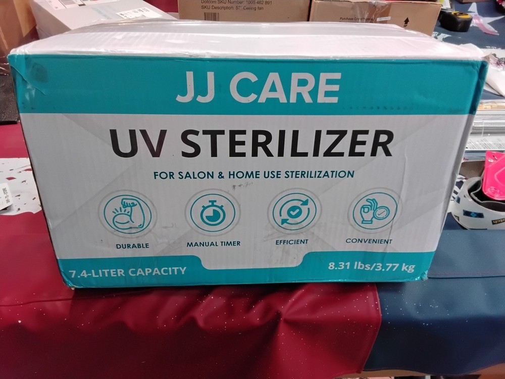 JJ CARE UV STERILIZER BOX 7.4L