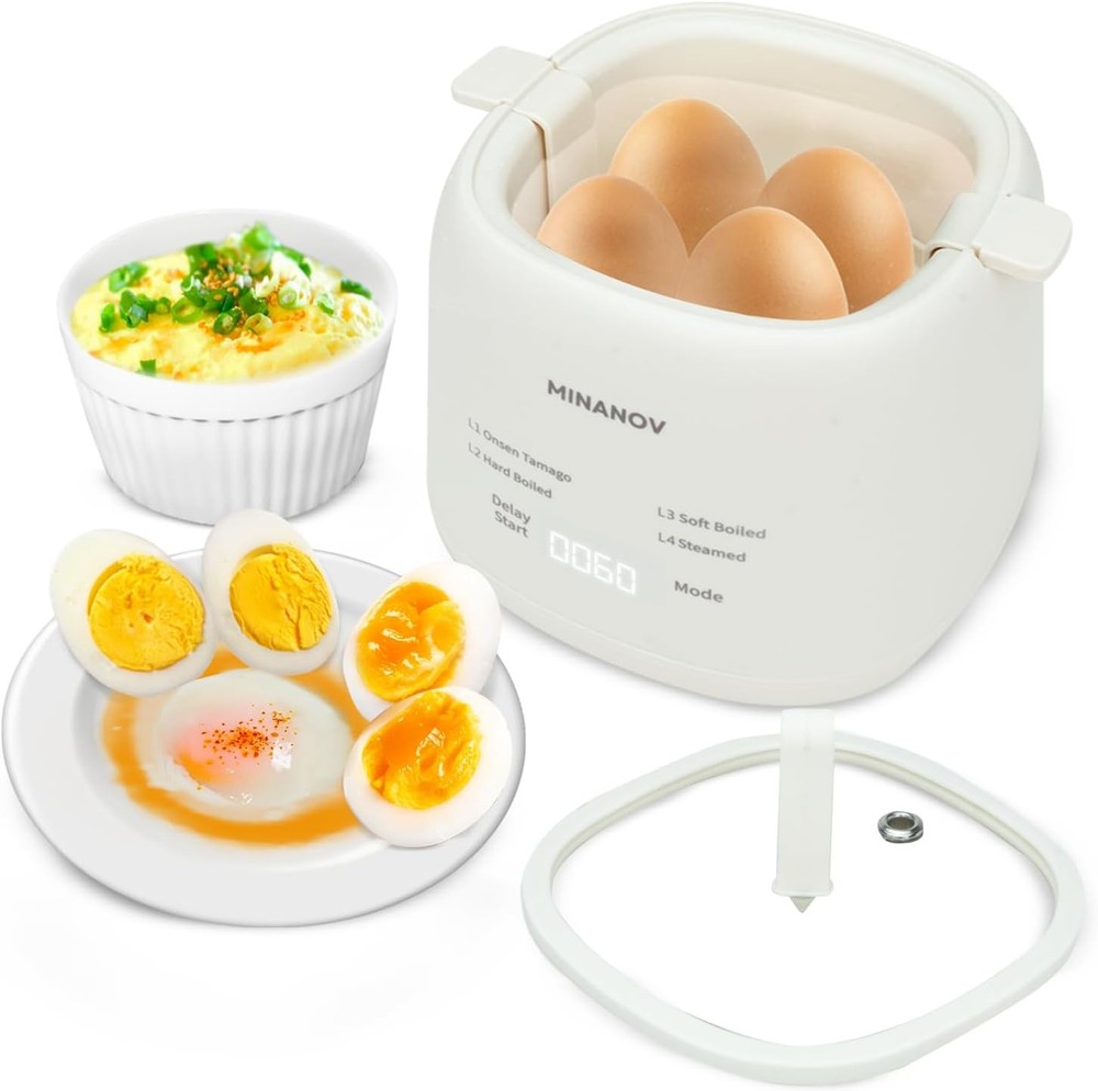 Egg Maker - Electric Egg Cooker with Auto Shut Off and Alarm- Egg Maker Machine
