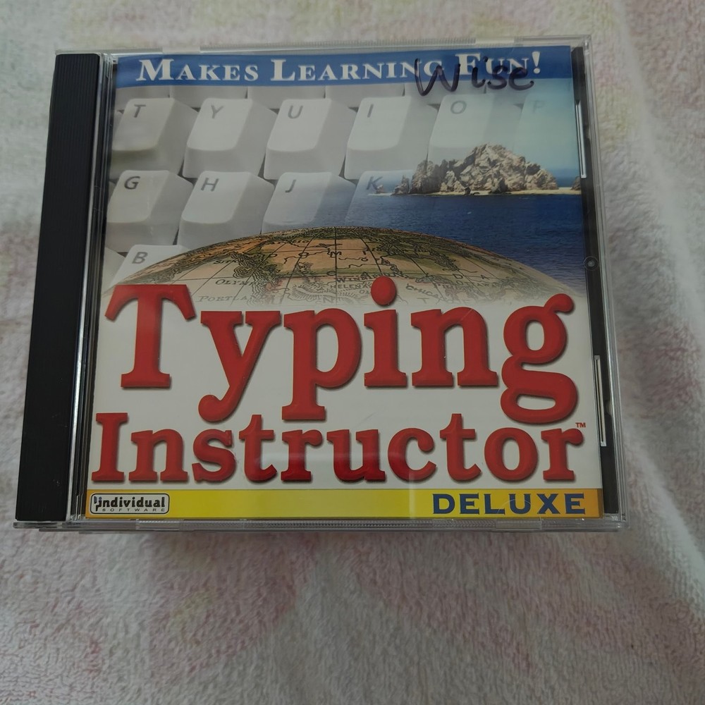 Typing Instructor Deluxe DVD Keep Case Multi-Platform Educational Software