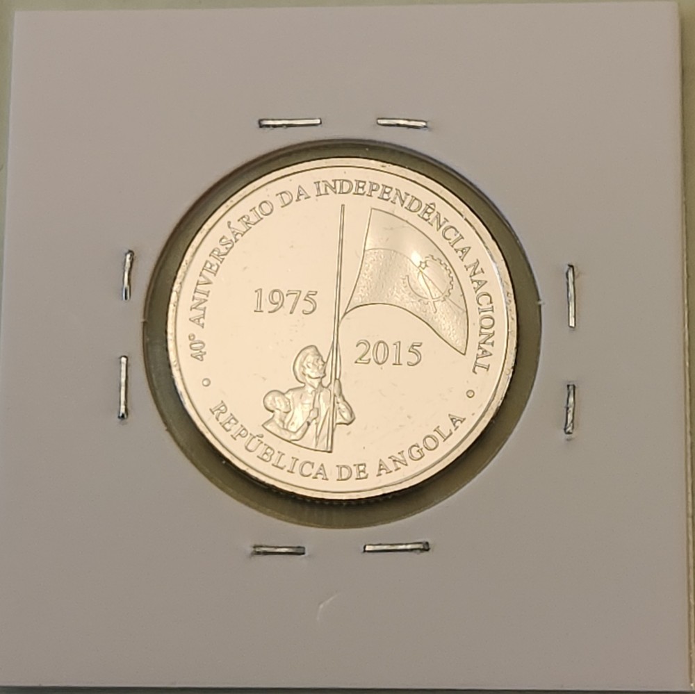 Angola coin, 50 Kwanzas, 2015
