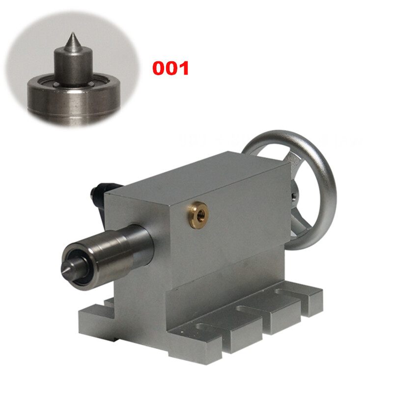 CNC Tailstock 4th Axis MT2 Rotary Axis Lathe Engraving Machine Chuck