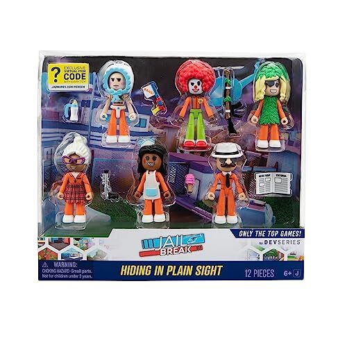 Multipack Six 2.75-Inch Action Figures with Jailbreak: Hiding in Plain Sight