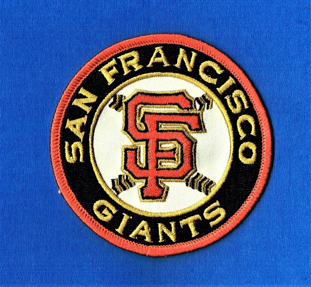 SAN FRANCISCO GIANTS ALTERNATE MLB TEAM EMBROIDERED PATCH