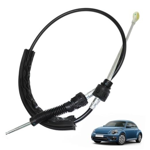 Gear Shifter Cable Manual Transmission Shift Control Cable Compatible with VW