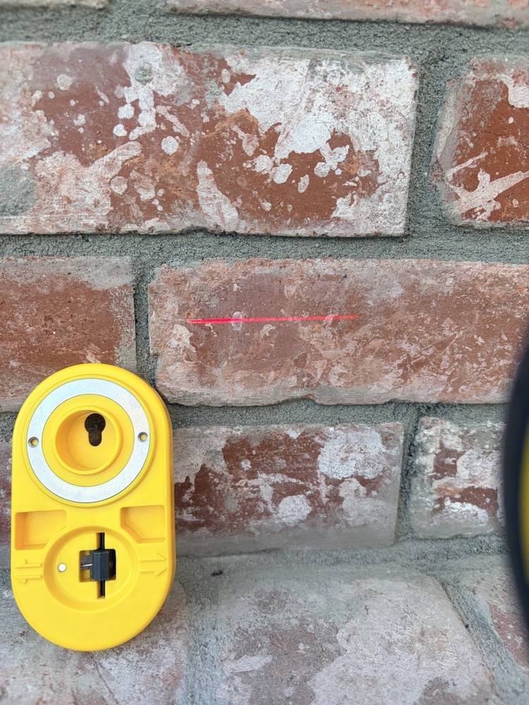 Stanley Self-Leveling Wall Mount Laser 10 Ft Range Laser Level Tool STHT77149