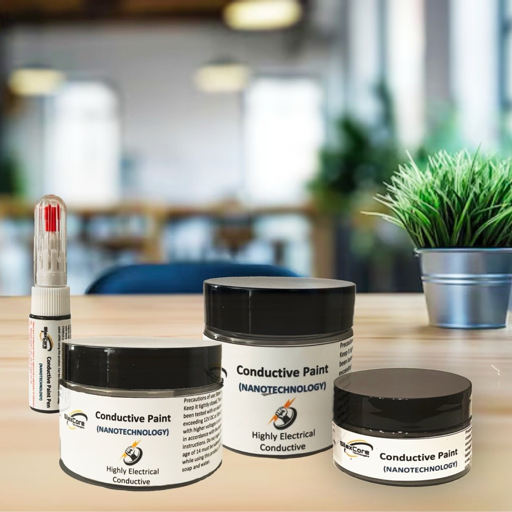 Conductive Paint, Highly Electrical Conductivity Utilizing Nanotechnology (1 oz)