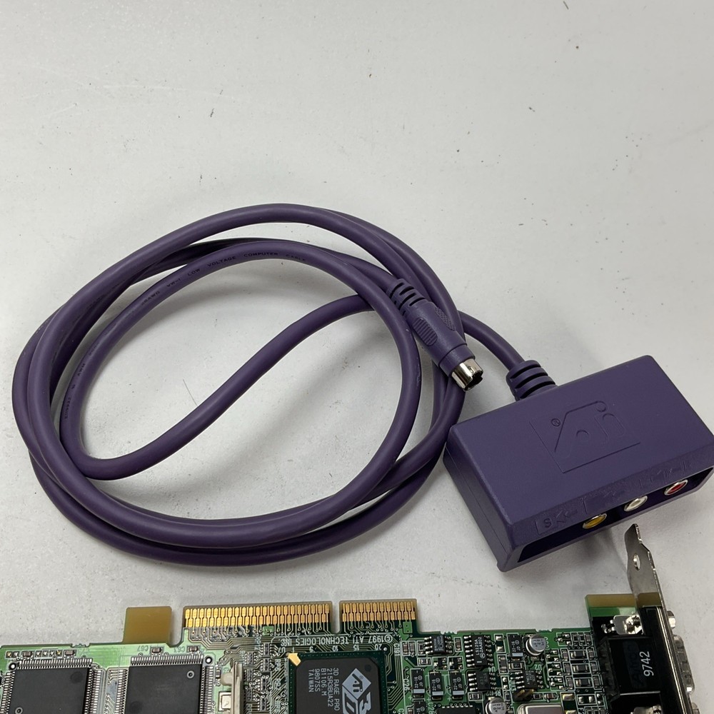 ATI All In Wonder Pro Graphics Card Users Guide & Software Vintage Computing