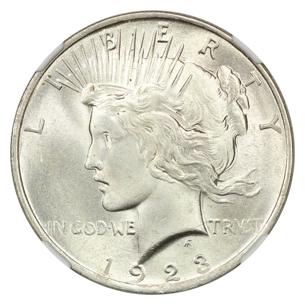 1923 $1 NGC MS66 - Peace Dollar