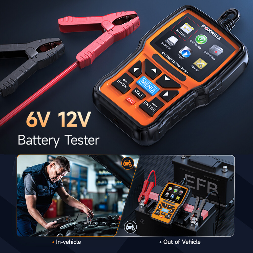 FOXWELL BT301 Car Fault Code Reader Engine Diagnostic Reset Tool OBD2 Scanner US