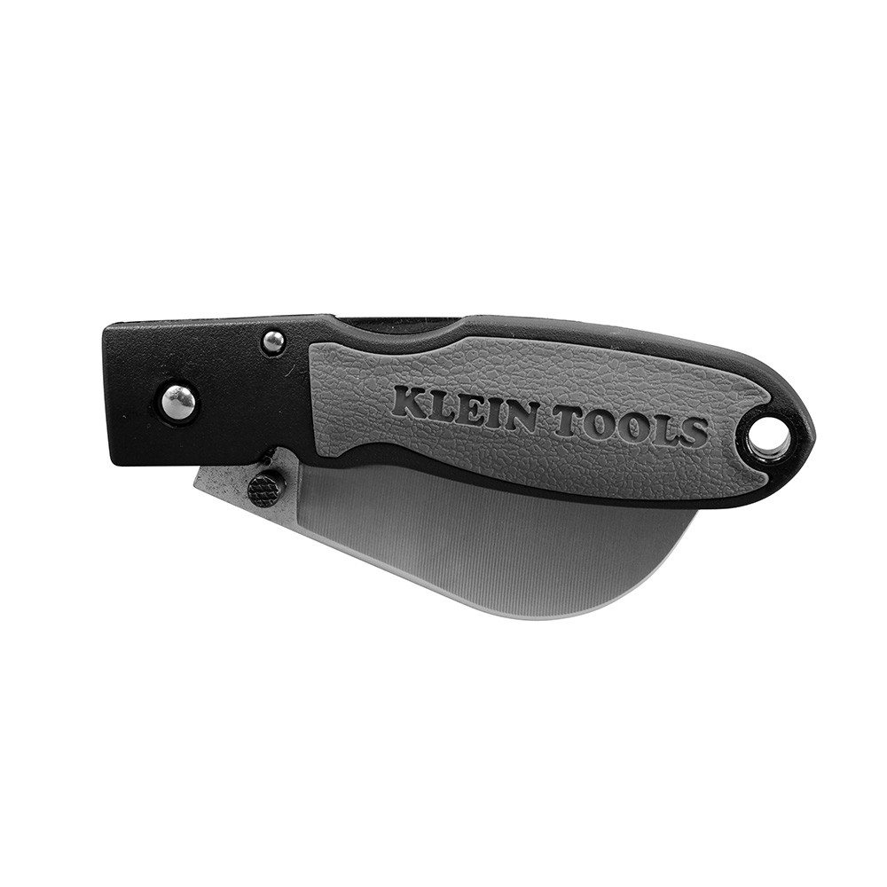 Klein Tools 44005 Lockback Knife, 2-5/8-Inch Hawkbill Blade, Black Handle