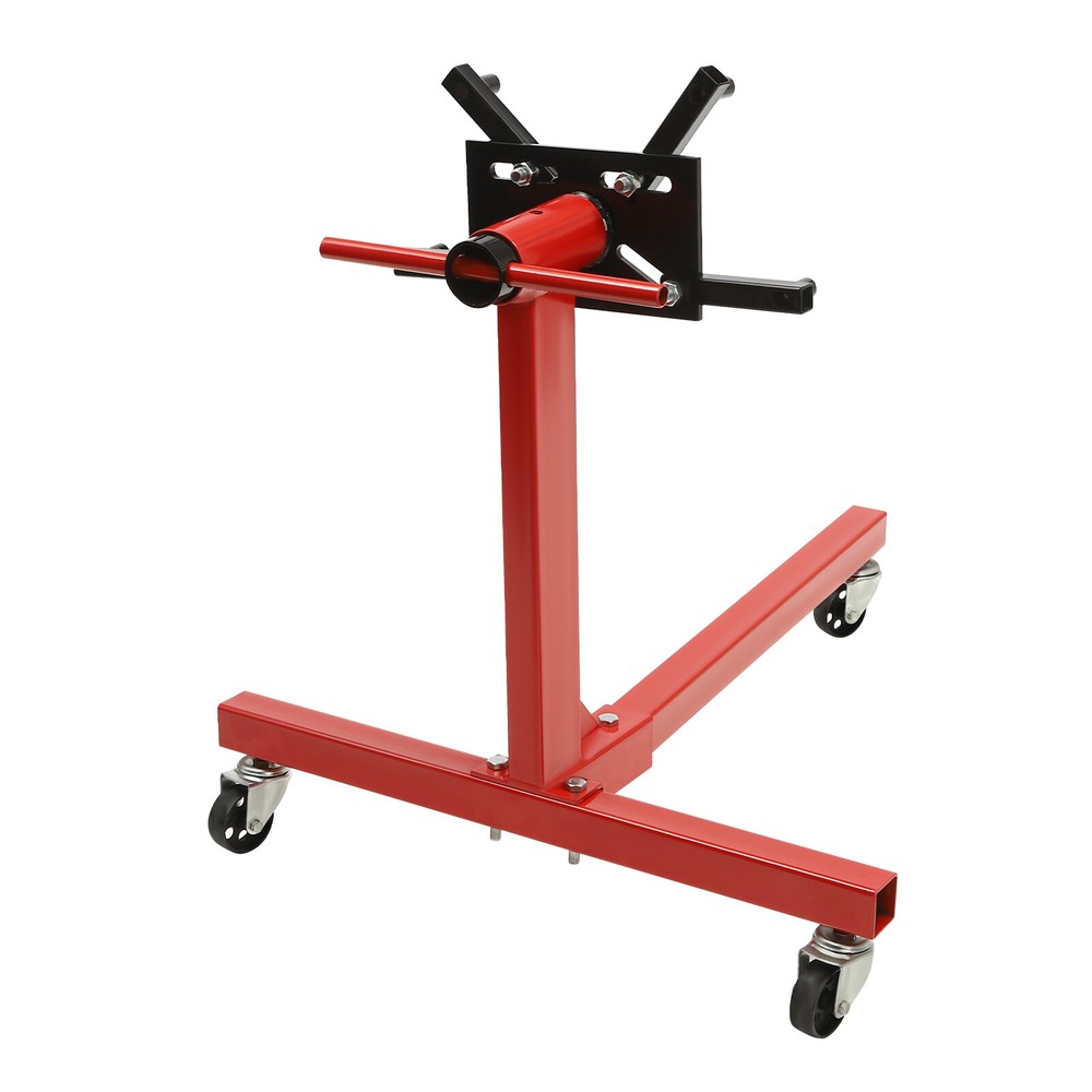 750-2000LBS Folding Engine Stand Vehicle Engine Block Stand 360 Degree Head