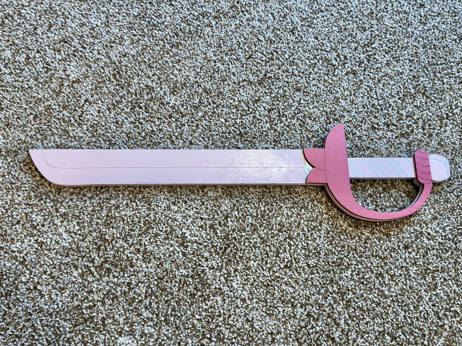 Steven Universe Cosplay Set - Rose Quartz Shield and Sword w/ Sheath