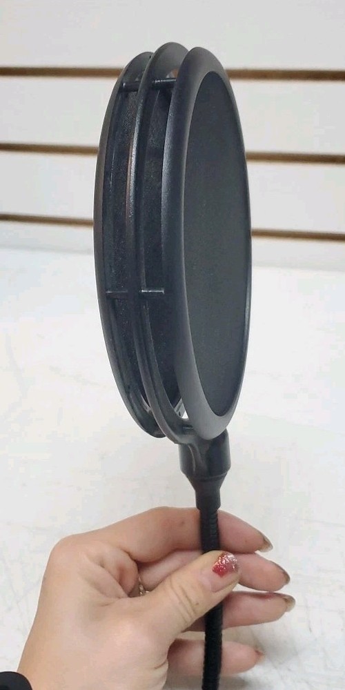 On Stage Adjustable Tabletop Microphone Stand & Wind Screen Bundle, Pre-Owned