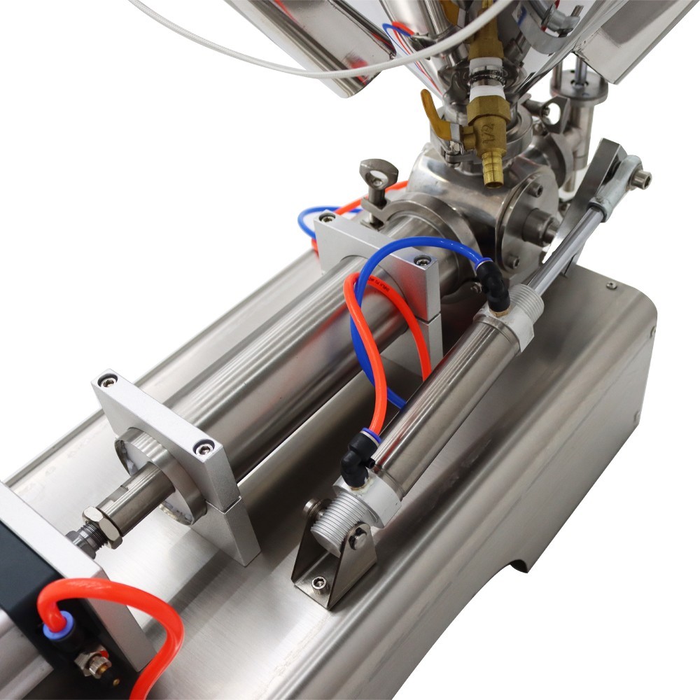 30-300ml Paste Liquid Filling Machine with Heating,Mixing Function Horizontal