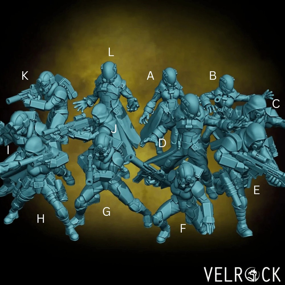 Stealth Team Miniature