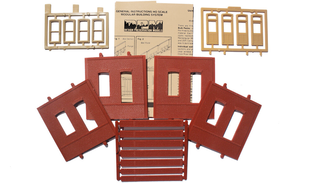 Woodland Scenics Design Preservation Dock Level Rectangular Entry ~ HO ~ 30136