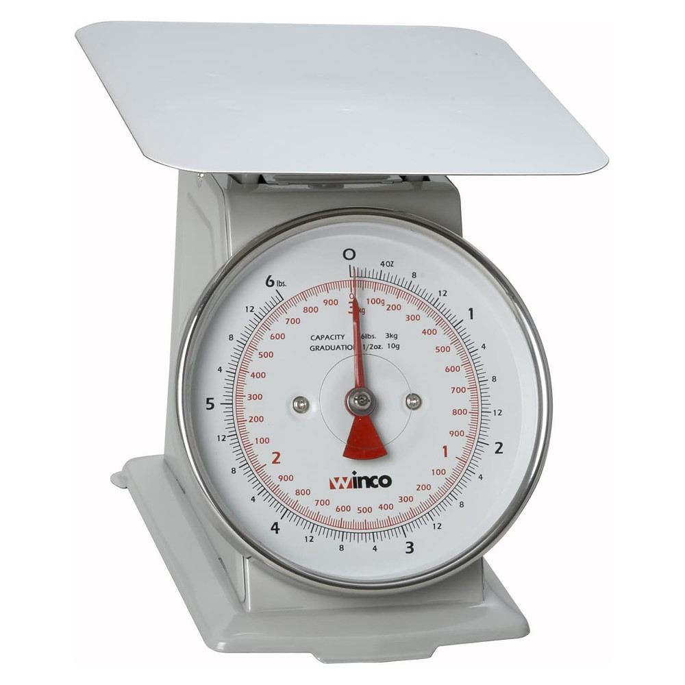 Analog Receiving Scale with Dial, 6.5"