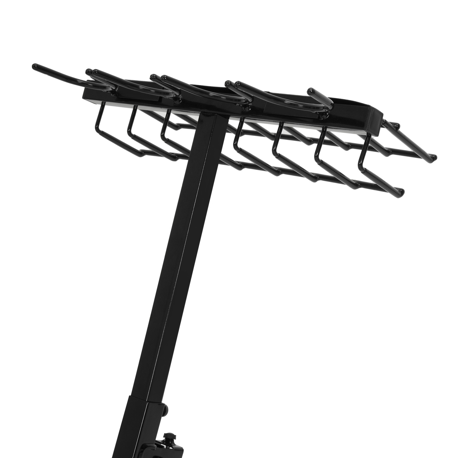 Folding Gun Rack Freestanding Rifle Pistol Storage Rack Stand For Shooting Range