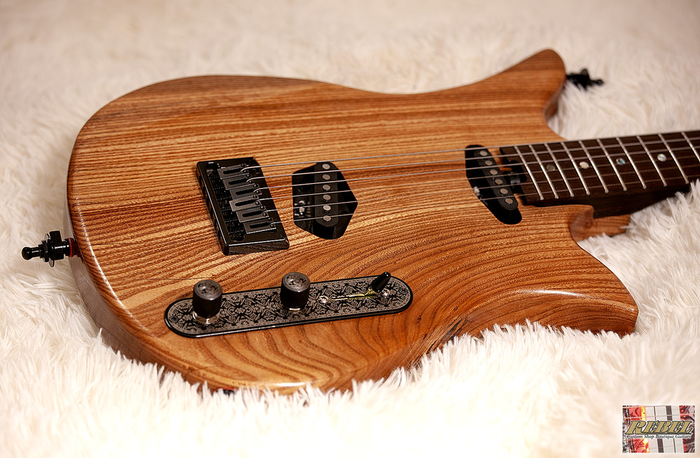 One-Piece Custom Double Cutaway Tele Stye with Custom Switching!