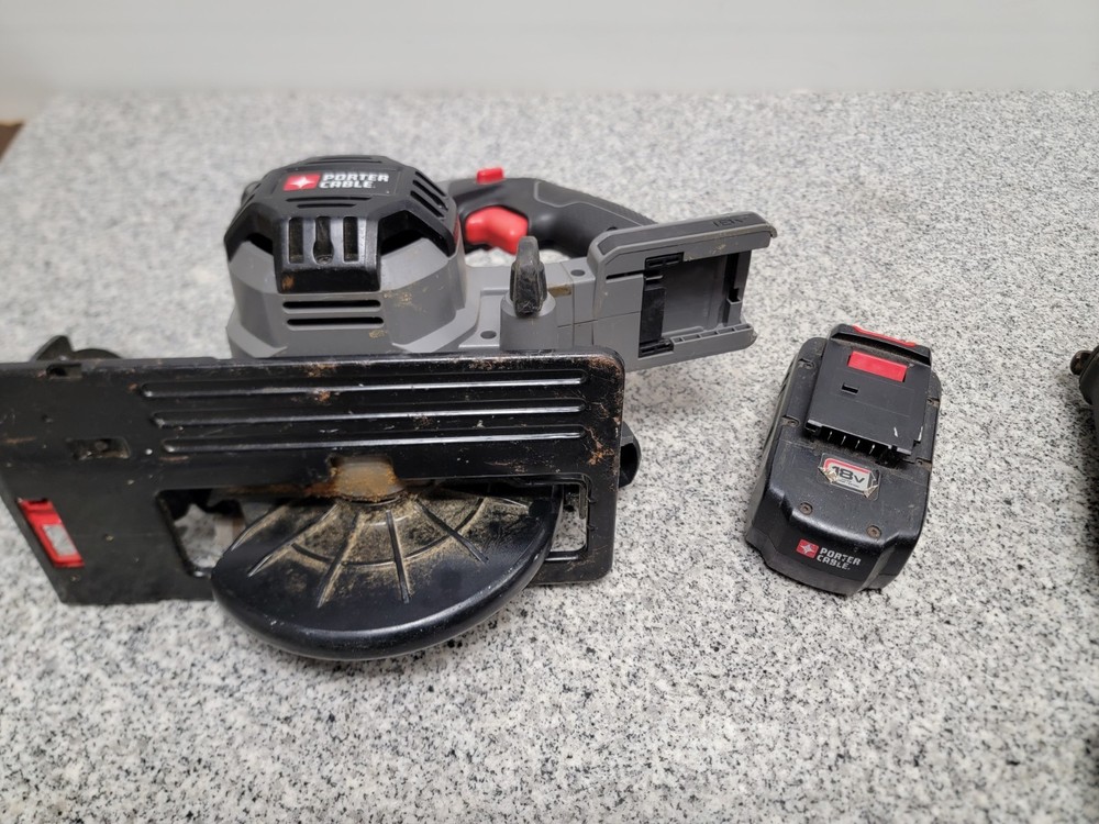 Porter Cable 18V NiCD Cordless Power Tool Combo Set