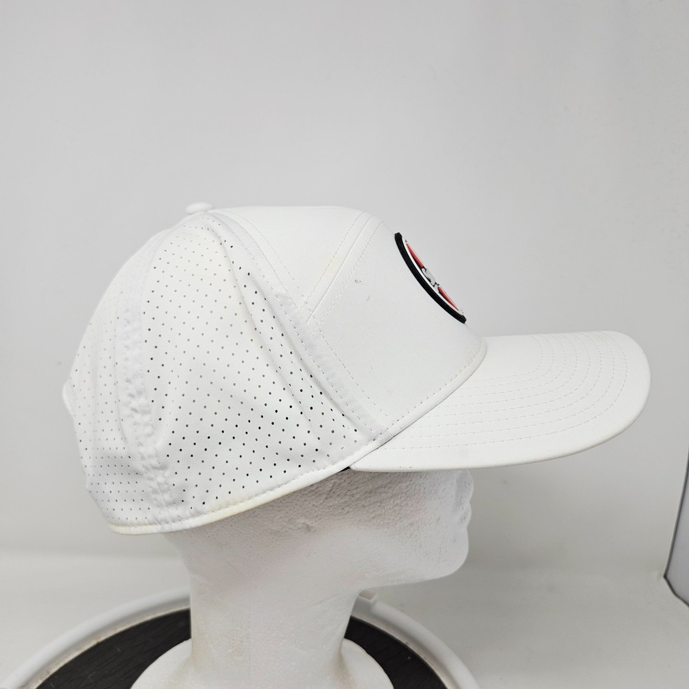 Srixon Golf Snapback Hat White Logo Stains Flaws