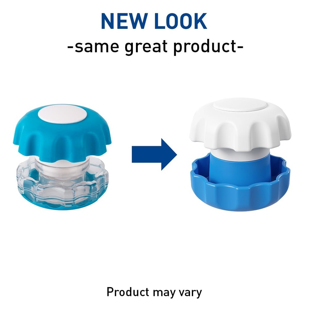 Crush Pill Vitamins Tablets Crusher Grinder with Storage Compartment Blue