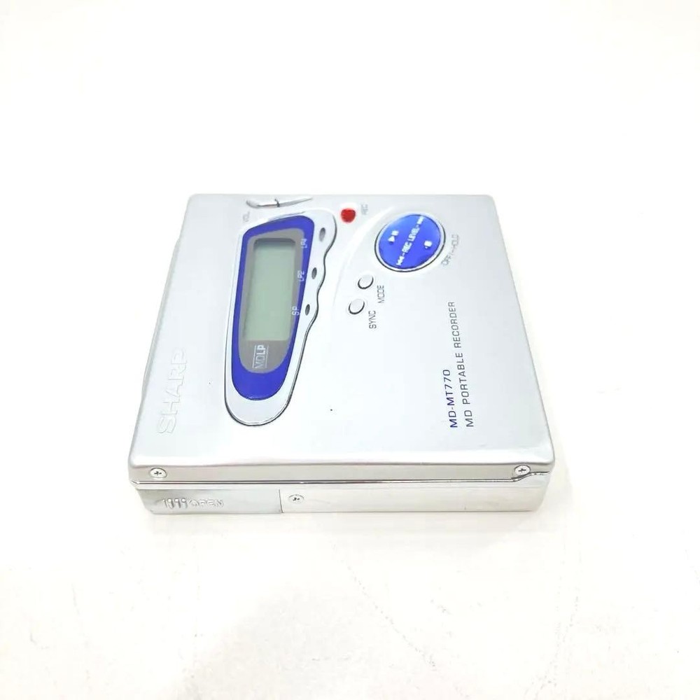 SHARP Portable MiniDisc Recorder MD-DR770 Operation confirmed