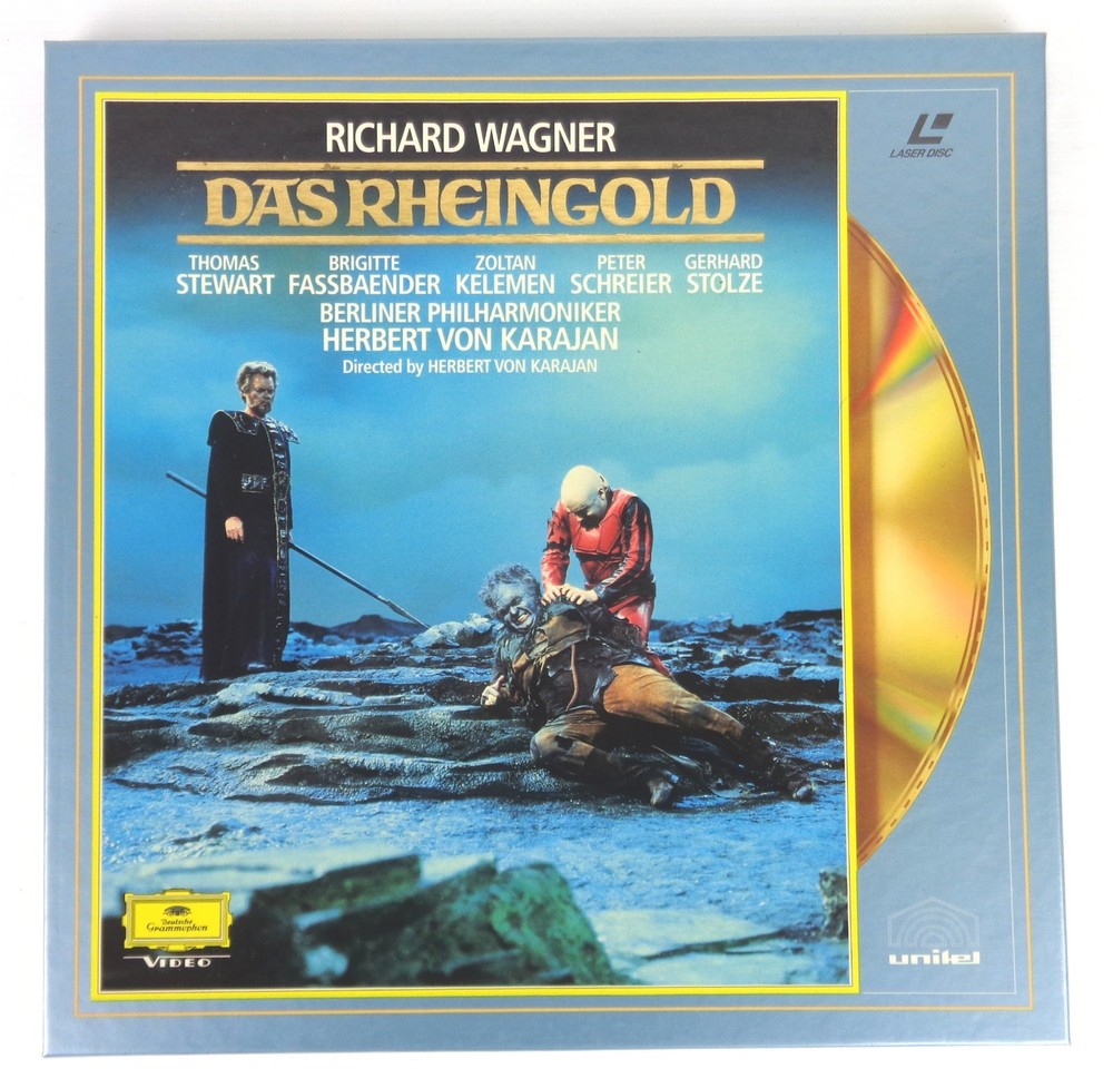 Richard Wagner - Das Rheingold - Box Set 2X Laserdisc