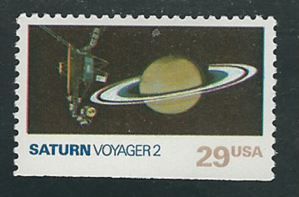 Scott # 2574...29 Cent...Saturn ...2 Stamps
