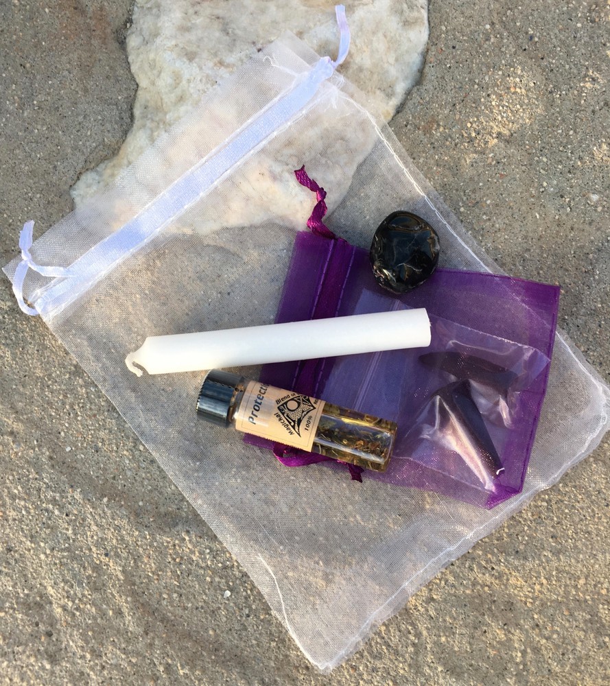 Wisdom & Knowledge - Simple Spell Kit - Pagan Wicca Witchcraft Candleburning