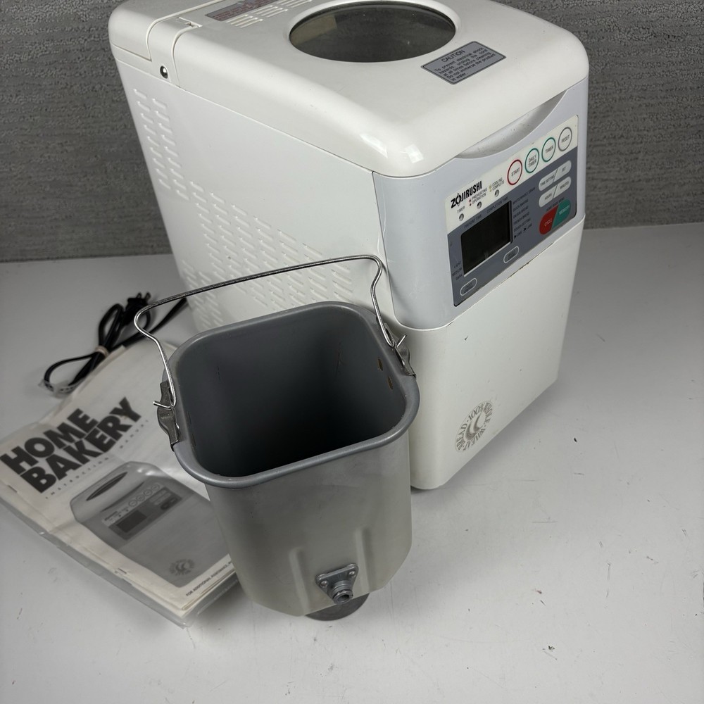 Zojirushi Bread Maker BBCC-S15A Automatic Home Bakery Machine Tested Works