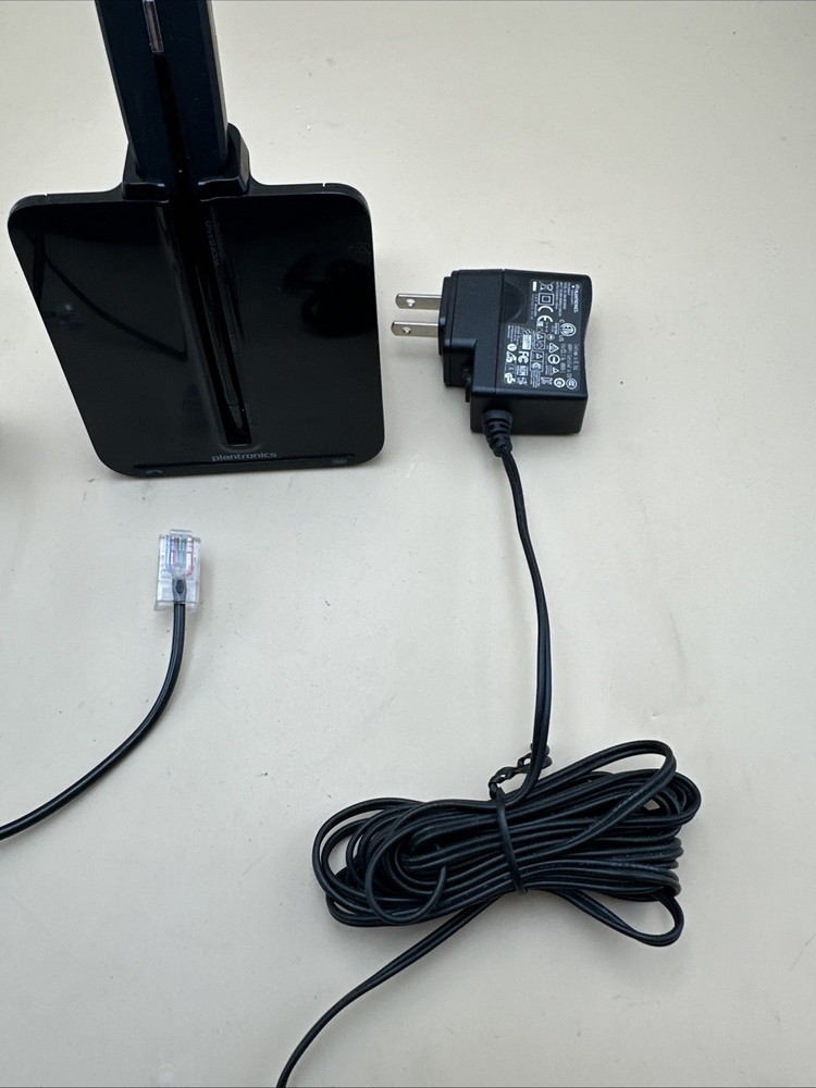 Plantronics CS540 (C054) Wireless Headset, Base, Phone/Power Cord