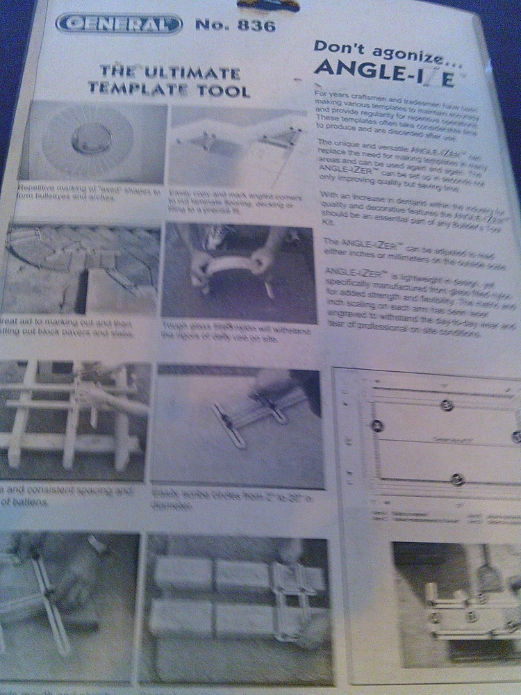 General Angle-izer No. 836