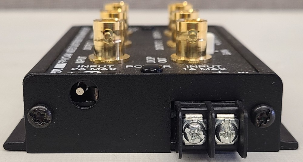 RDL FP-VDA Video Distribution Amplifier No Power Supply NOS ( Flat-Pak )