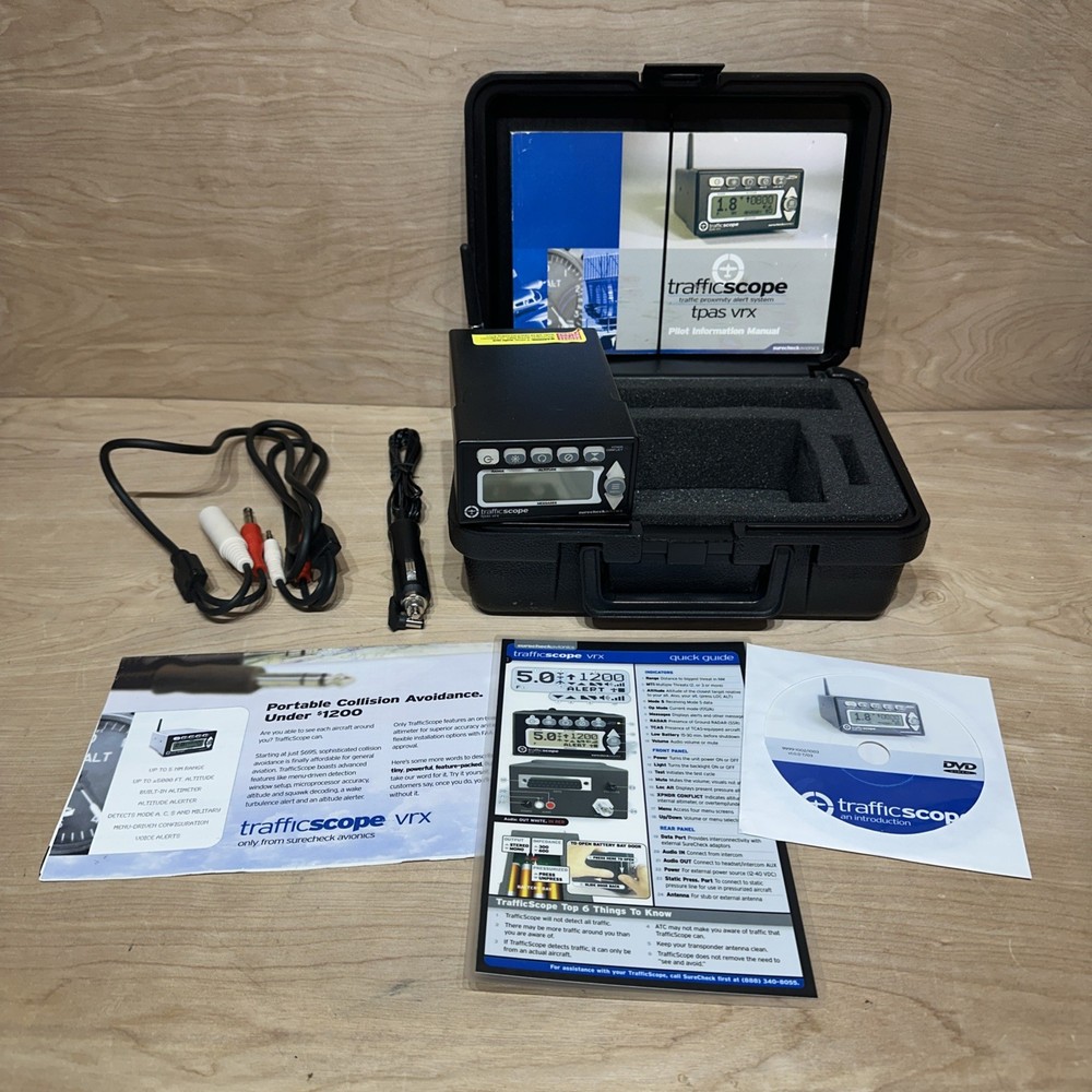 Traffic Proximity Alert System (tpas vrx)