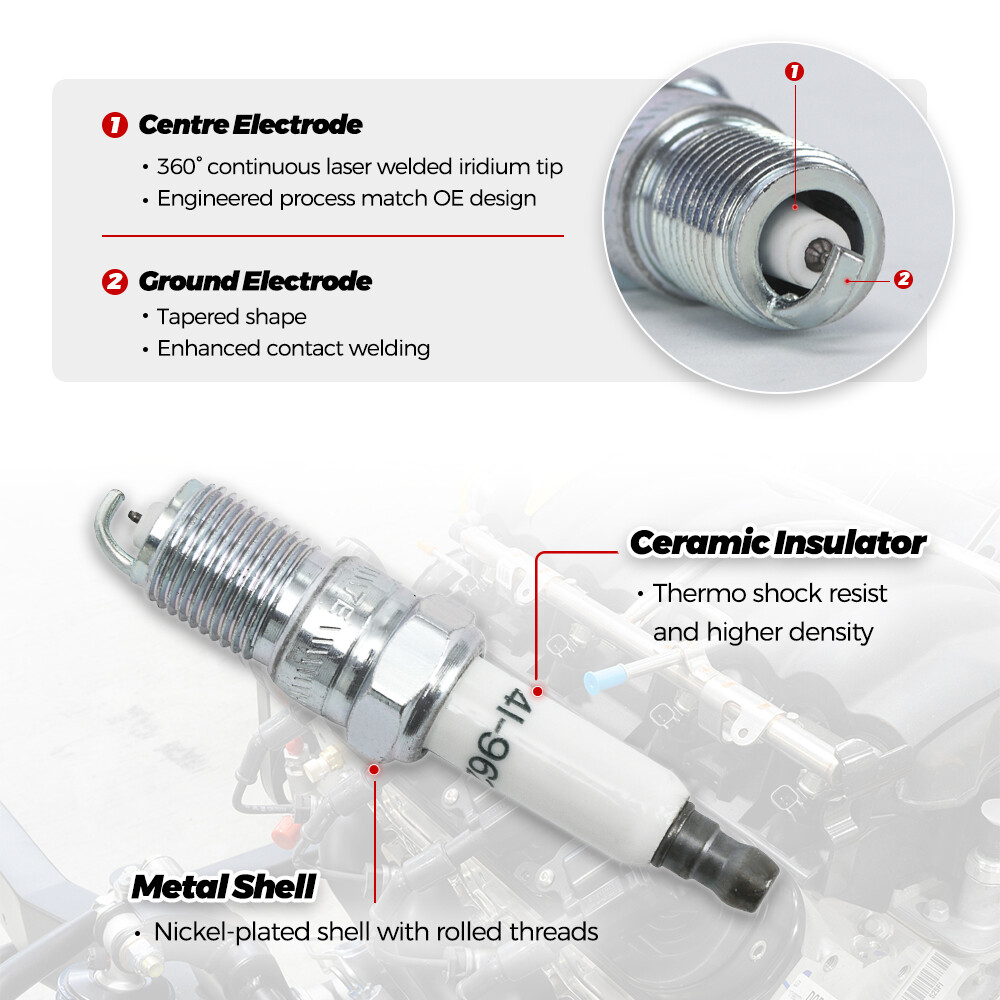 Spark Plugs And Wire And Coil Packs Ignition Coil Set For GM 4.8 5.3 6.0 6.2 7.0