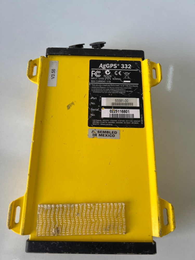 Trimble AgGps 332 V3.56 P/N 55581-00