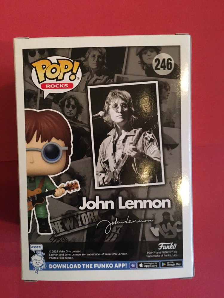 Funko Pop John Lennon In Military Jacket