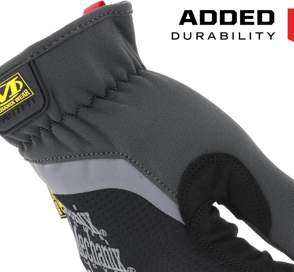 2 Pack of Durable Work Gloves - Touchscreen Capable with Reinforced Stitching