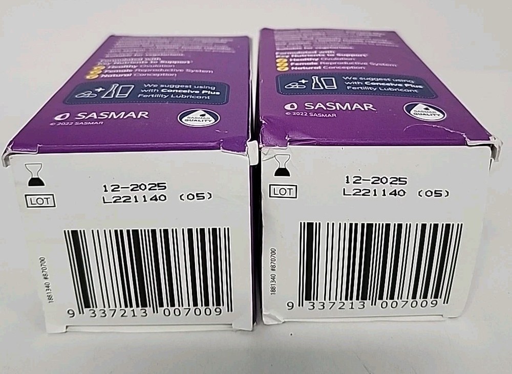 2 Packs, Conceive Plus Fertility Support Exp. 12/2025