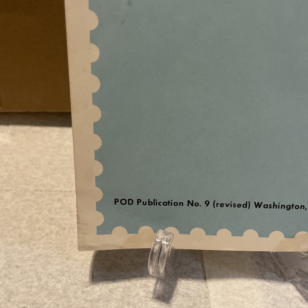 1847-1967 UNITED STATES POSTAGE STAMPS POST OFFICE POSTMASTER BOOK 276 PGS EX