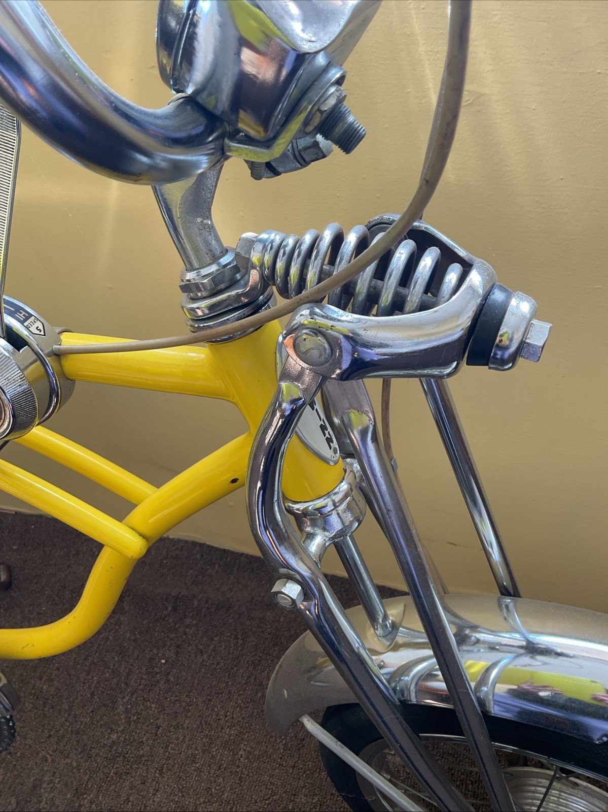 Vintage Aug 1969 Schwinn Stingray Krate Lemon Peeler Muscle bike 5 Speed
