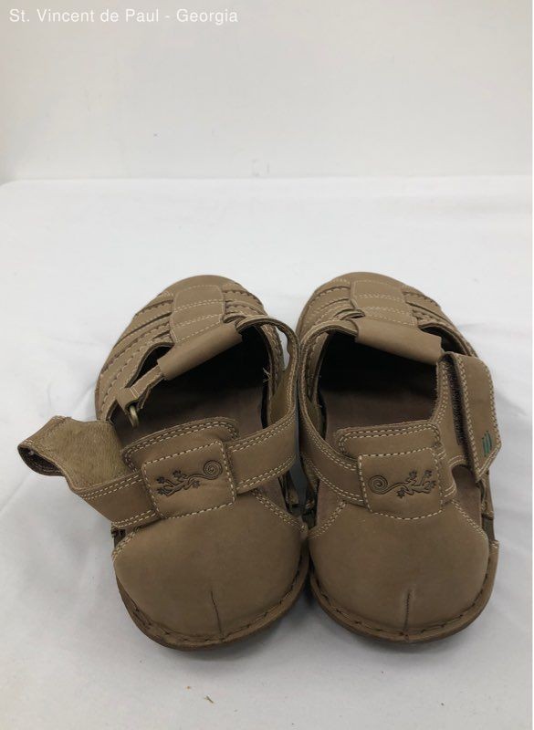 Geekol Brown Solid Strappy Sandal Men