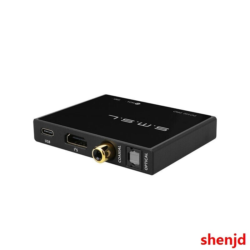 SMSL PO100 PRO USB Digital Interface MQA Decoding XOMS XU316 for PS5 Switch &