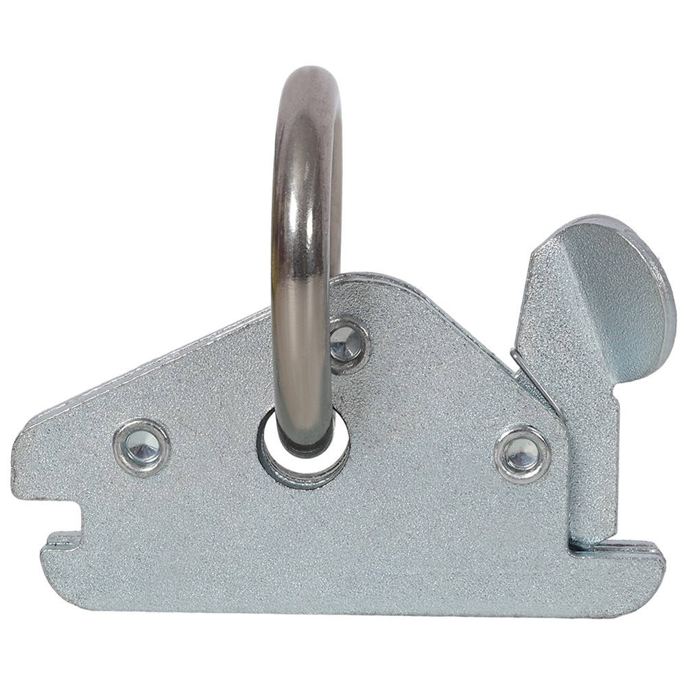 5ft Horizontal E-Track Tie-Down Rail Kit Trailer Tie Down System w/Ratchet Strap