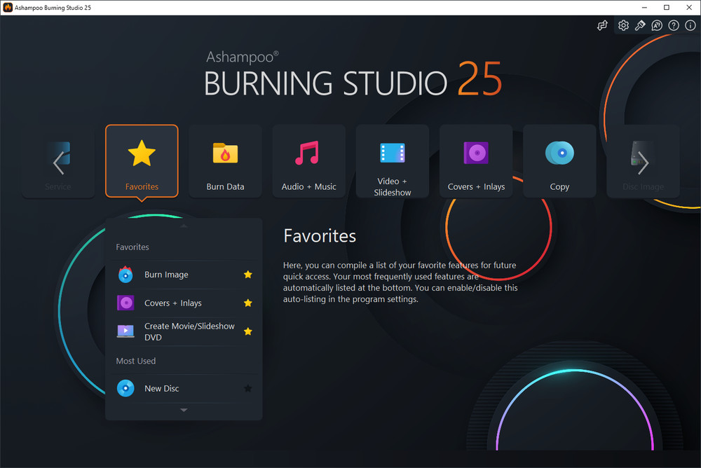 Ashampoo Burning Studio 25 - CD DVD Burning Software - CD or DOWNLOAD PC